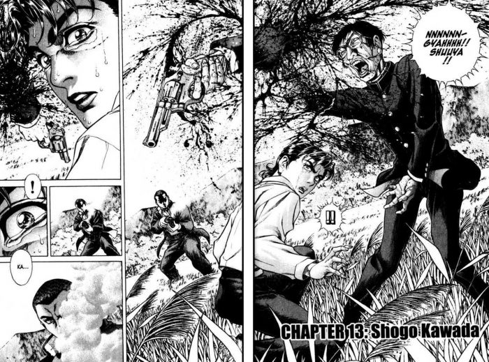 battle royale manga